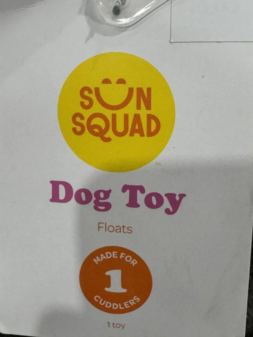 Sun Squad Shark Dog Toy For Gentle Play Floats Made For Cuddlers Teal & White